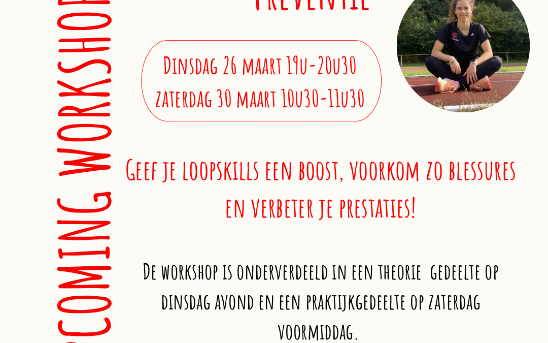 Nieuw ! Workshops